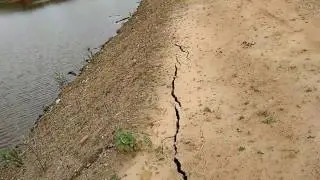 Barragem corre risco de se romper!