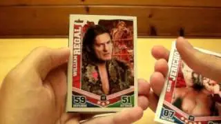 WWE Topps Slam Attax Mayhem 4 Booster Pack Break Opening