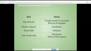 05 - How Sedimentary Rocks are Made and Clastic Rocks