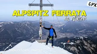 Alpspitze - Klettersteig im Winter