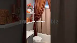 🍂✨ Готовы ли вы придать своей ванной комнате уютный осенний вид, не тратя много денег? ✨🍂