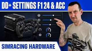 Meine Fanatec DD+ Wheel Settings bei F1 24 & ACC
