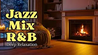 🎁 Luxury Winter Jazz Soul R&B 🕯️ Smooth Instrumental for Relaxing, Study & Stress Relief