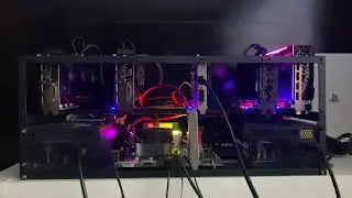 3 AMD Nitro Sapphire + 2 Nvidia. 6700xt vs 3060 From gaming pc to mining rig, my first mining rig