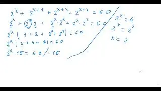 Ekuacionet eksponenciale 3
