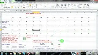 Using your own Custom Accounting Software General Sheet part 1