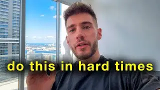 the hardest times will either make you or break you as a man (depending on how you react)
