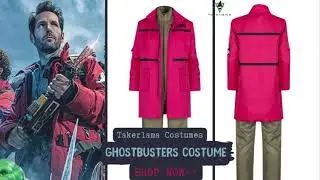 #Takerlama Ghostbusters Frozen Empire Red Parka and Engineering Uniform #Ghostbusters #FrozenEmpire