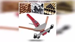 A must-have product! Portable Tube Cutter CT-999F Pipe Bender Manual Pipe Bender Kit 6-22mm Pipe B