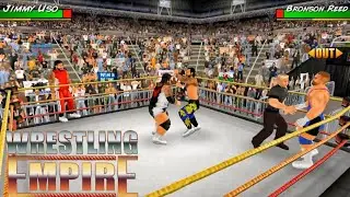 JEY USO & JIMMY USO VS BRON BREAKKER & BRONSON REED | TAG TEAM MATCH | WRESTLING EMPIRE |