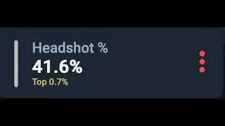 Top 0.7% HSP in Valorant