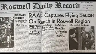Roswell UFO crash witness interview - W. Glenn Davis (US National Archives)