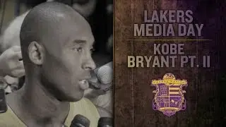 Lakers Media Day 2013: Kobe Bryant (PT. II) - Has Kobe Thought About The End?