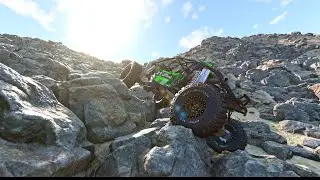 BeamNG Best Rock Crawler? SP Rockbasher at Johnson Vally Map