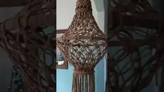 #macrame #decora&ccedil;&atilde;o #luminaria