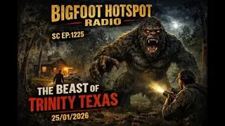 Bigfoot Hotspot Radio - SC EP:1225 The Beast of Trinity Texas - Jan/25/2026