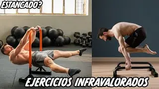 Ejercicios simples para fuerza y resistencia front lever + planches  rutina
