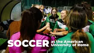 Soccer Match at the American University of Rome