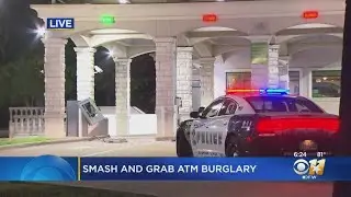 Dallas Police Investigation Early Morning ATM Robbery