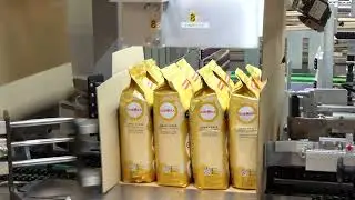 WRAP-AROUND CASE PACKER - COFFEE BAGS - NOVOPAC