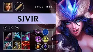 Sivir Mid vs Xerath - EUW Master Patch 25.24