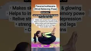 &ldquo;Small Pose, Big Change 🌿 | Helps #Calm 💫#YogaVibes #DailyYoga #Wellness.