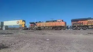 EB BNSF Z Train At Minneola CA! #bigbossrailfanner