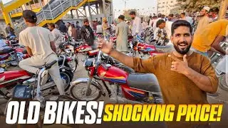 Hyderi Bike Market Karachi | Purani Bikes Ke Rate Aasmaan Par 😱 | Buyers Shocked!📝 