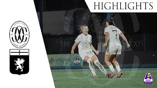 HIGHLIGHTS: Como Women - Genoa (01.11.2025)