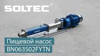 Пищевой насос SOLTEC &reg; BN063S02FYTN для перекачивания начинки