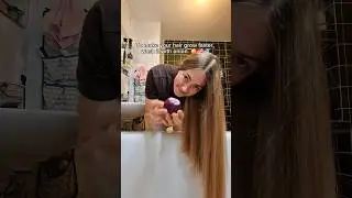 To make your hair grow faster, wash it with onion. 🧅🧼 #hair