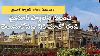 Day 1 in Mysore| మైసూర్ ప్యాలెస్ లో ఎమి చూసమ్| ప్యాలెస్ కోసం తెలుసుకుందామా🙂
