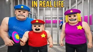 ALL MORPHS IN REAL LIFE BUFF POLICE FAMILY PRISON RUN ESCAPE Obby New Update Roblox All Boss Battle