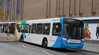 28623 KX12 ALO Scania K230UB Enviro 300 Stagecoach X7 Haymarket Bus Station to St John's Road 