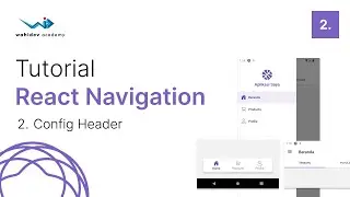 Tutorial React Navigation : 2. Config Header