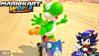 Mario Kart World Switch 2 50 CC Yoshi 