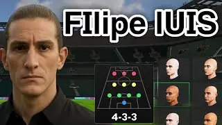 How to Create Filipe Lu&iacute;s as Your Manager in DLS 25 | Best Formation, Tactics & Benefits