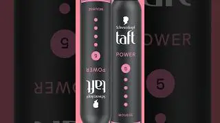 Keep your style strong and hair cashmere-like soft with Taft Power Mousse!