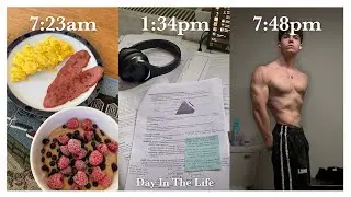 High School Student Bodybuilder | A Day In My Life