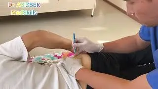 injection videos | intramuscular injection #injection #drazizbek  Dr.Azizbek Med Skills
