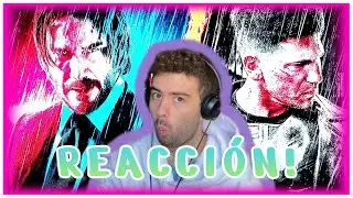 REACCIÓN A JOHN WICK VS THE PUNISHER - JAY-F ║SANTI_FS08