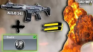 BEST KILO 141 GUNSMITH WITH DISABLE PERK | kilo + disable = Destruction | #kilo141 #codm