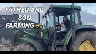 Father and Son Farming 🚜