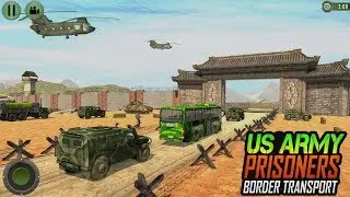 US Army Transport Simulator 3D - Offroad Prisoners Bus Driving | Android GamePlay