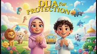 Dua for Protection | islamic dua for toddlers | islamic cartoon  | BIG problem?