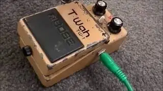 Подробная демонстрация сенсорной педали вау-вау Boss TW-1