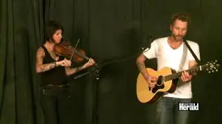 Musical Guest Joe Fletcher  performs 