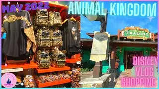 Animal Kingdom Park Walt Disney World 50th Gift Shops Tour 2022 Island Mercantile Pandora Yeti Merch