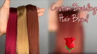 Golden Rose 🌹 Индивидуальная цветовая смесь для кос #53