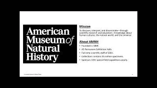 20240405 - Michael Benedetto/AMNH - &ldquo;The Continuing Evolution of Research CI at the AMNH&rdquo;